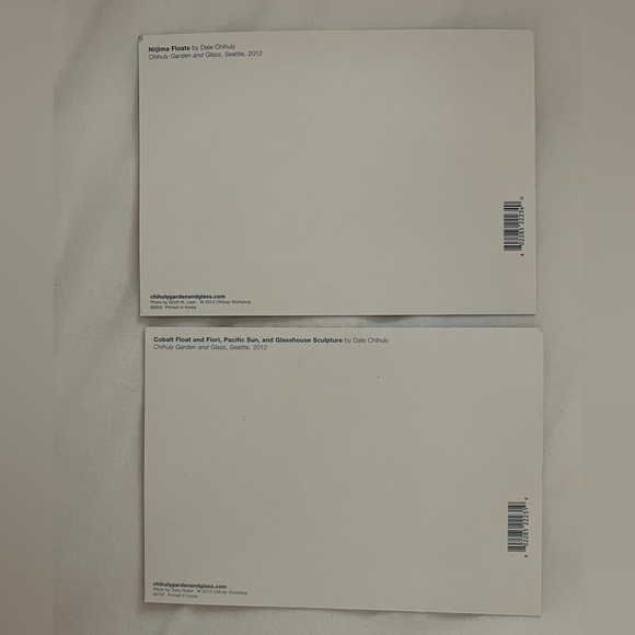 NEW Chihuly Garden and Glass Postcards - Picture 3 of 4